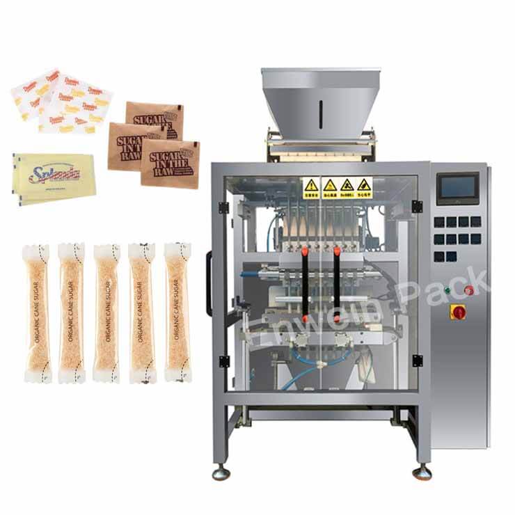 Low Price Brown And White Sugar Stick Packets Packaging Machine, The 